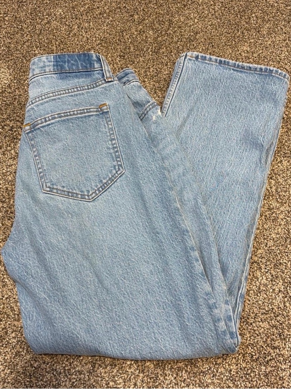 Abercrombie & Fitch Curve Love Vintage Straight Jean